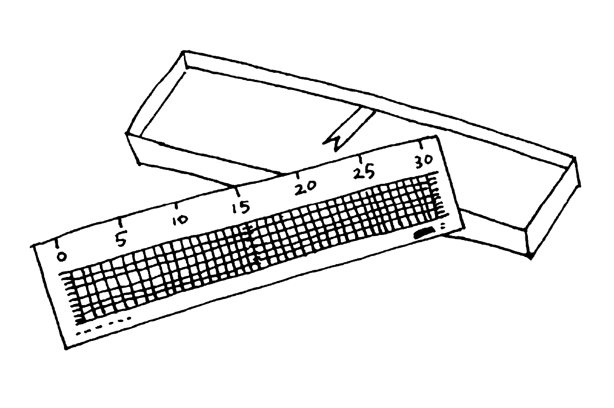 記念品：定規